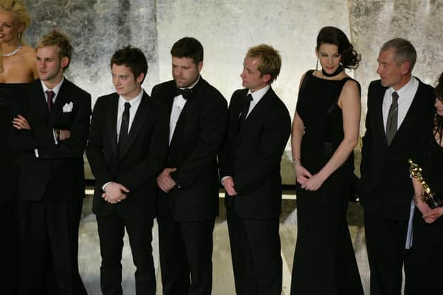 The cast of “The Lord of the Rings: The Return of the King” at  the 76th Annual Academy Awards in 2004 (Pic: Getty Images)