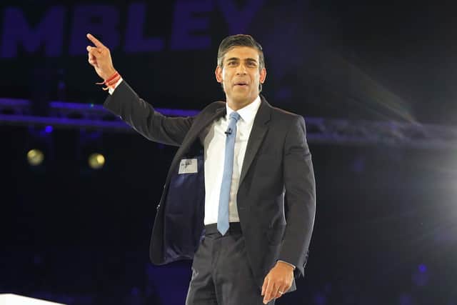 Rishi Sunak impressed the room despite being labelled as the underdog in the Tory leadership contest. (Credit: PA)