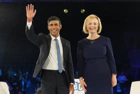 Rishi Sunak and Liz Truss took part in their final hustings of the Tory leadership contest 2022. (Credit: PA)