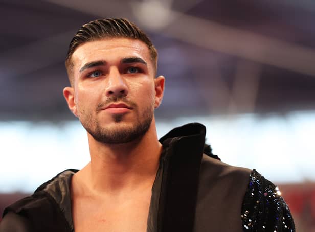 <p>Tommy Fury has been spotted in a topless 4am brawl with his brother</p>