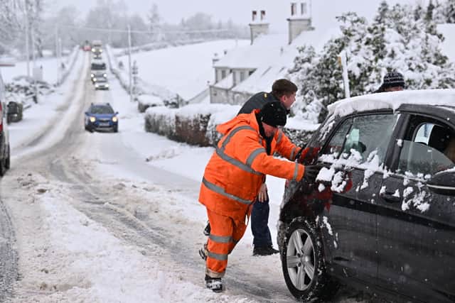 Naming storms was found to have given weather warnings cut through, Met Office research has shown (image: Getty Images)