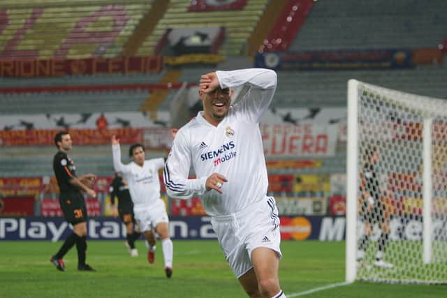 Ronaldo at Real Madrid in 2004