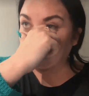 The Gogglebox star broke down in tears as she was nearly abducted (Pic: Scarlett Moffatt/Instagram)