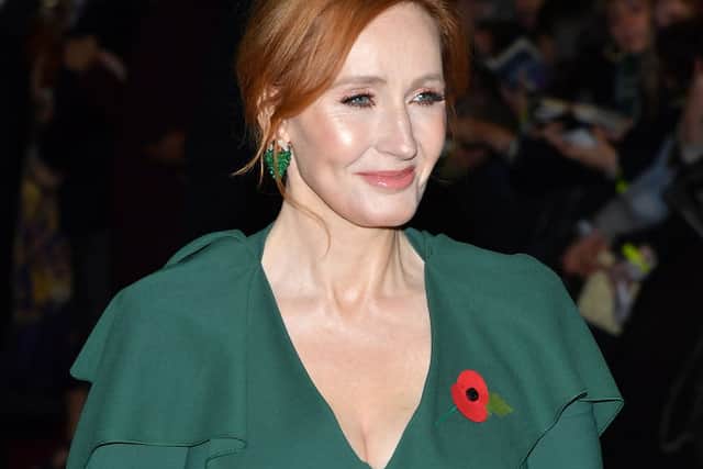 Writer J.K. Rowling attends “Fantastic Beasts: The Crimes Of Grindelwald” World Premiere at UGC Cine Cite Bercy on November 8, 2018 in Paris, France.  (Photo by Pascal Le Segretain/Getty Images)