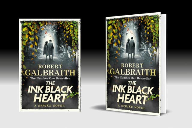 JK Rowling’s new book, The Ink Black Heart, released under the name Robert Galbraith (Photo: JK Rowling)