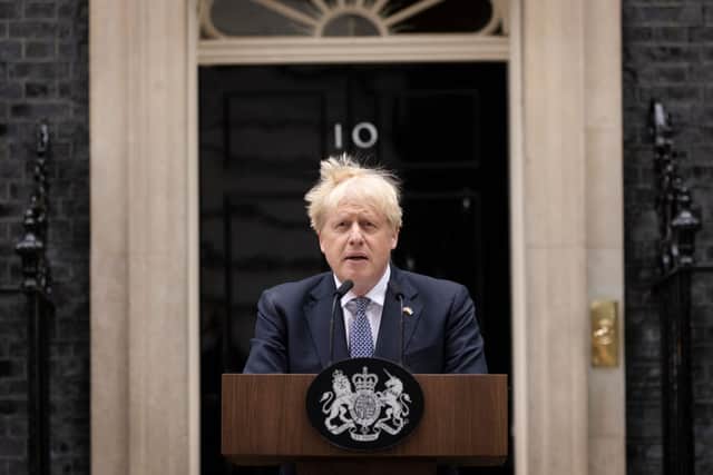 Boris Johnson resigned from office on 7 July. Credit: Getty Images