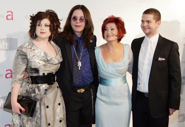 Kelly Osbourne, Ozzy Osbourne, Sharon Osbourne and Jack Osbourne pictured in 2007 (Getty Images)