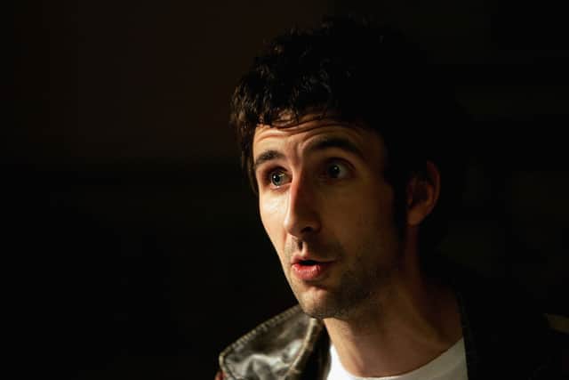 A fresh faced Mark Watson at Melbourne International Comedy Festival in 2007