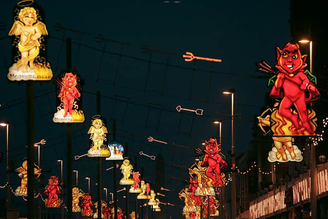 Blackpool Illuminations. (Photo by Peter Macdiarmid/Getty Images)