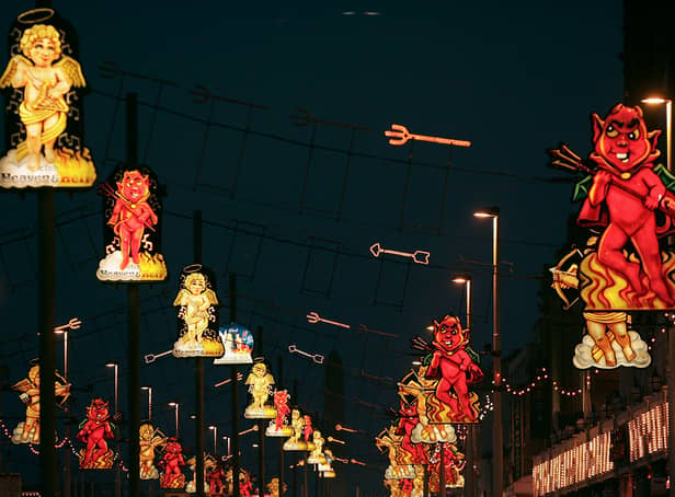<p>Blackpool Illuminations. (Photo by Peter Macdiarmid/Getty Images)</p>