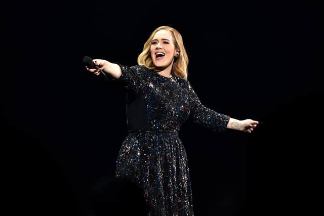 Adele has said she is ‘pleased as punch’ to have won her first Emmy. 
