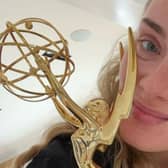 Adele has won her first Emmy for her show One Night Only. 