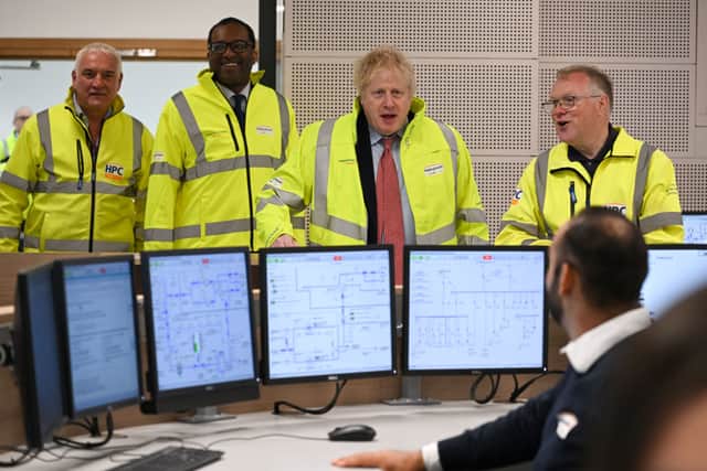 Kwasi Kwarteng launched the UK Energy Security Strategy with Boris Johnson earlier in 2022 (image: Getty Images)