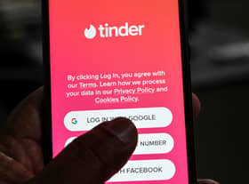 Tinder app (Getty Images)