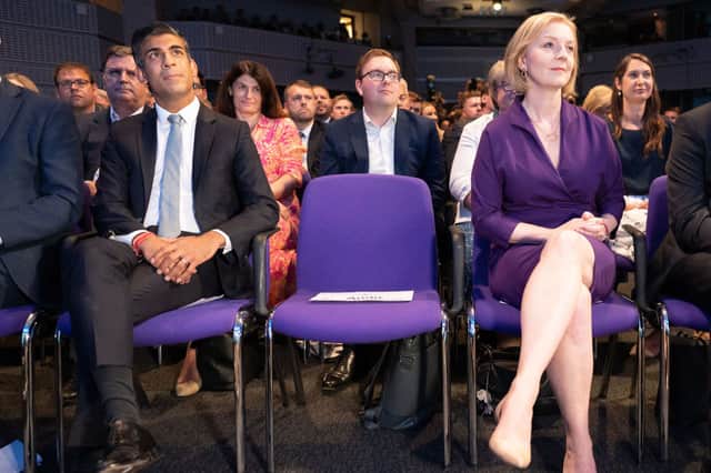 Tory leadership contenders Liz Truss and Rishi Sunak frequently clashed over cost of living plans as they campaigned to replace Boris Johnson. Credit: Getty Images