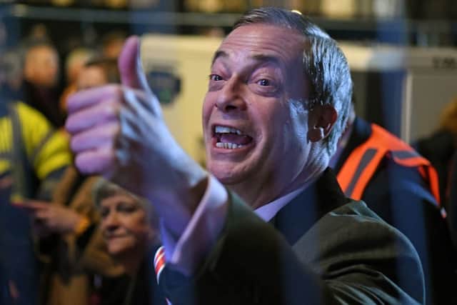 Nigel Farage has launched a new gin brand (image: AFP/Getty Images)