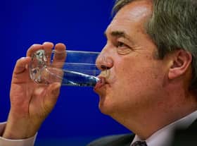 Nigel Farage has previously railed against ‘metropolitan elites’ and ;the establishment’ (image: AFP/Getty Images)