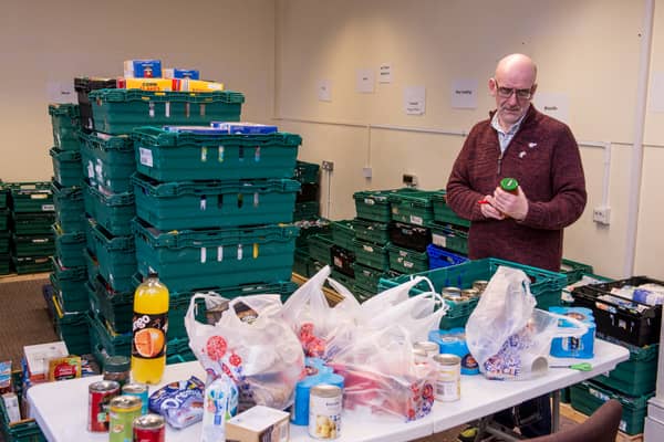 UK charity, The Trussell Trust, found 38% of Universal Credit claimants went without food for a day or had just one meal in the last month  Image: Getty/Richard Stonehouse