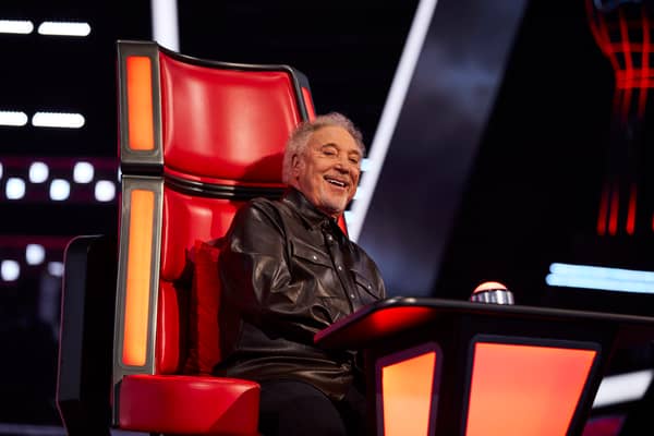 Sir Tom Jones is a judge on The Voice (Pic: ITV)