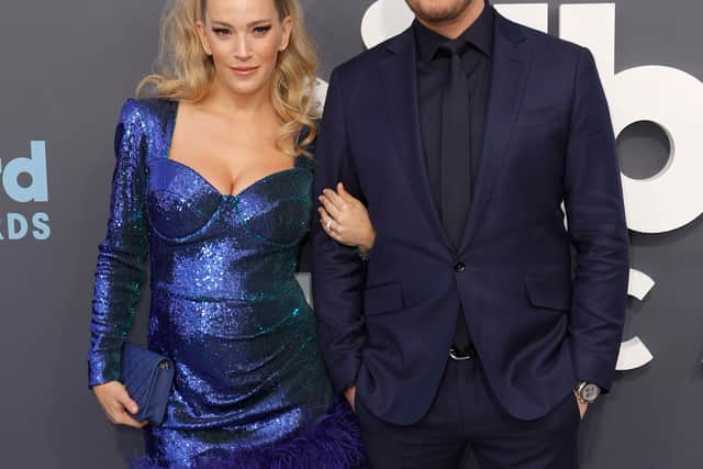 Luisana Lopilato and Michael Bublé attend the 2022 Billboard Music Awards at MGM Grand Garden Arena on May 15, 2022 in Las Vegas, Nevada. (Photo by Frazer Harrison/Getty Images)