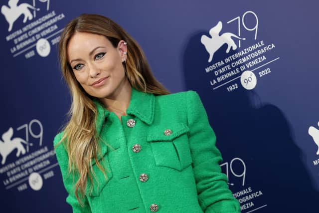 Director Olivia Wilde attends the photocall for “Don’t Worry Darling” at the 79th Venice International Film Festival on September 05, 2022 in Venice, Italy. (Photo by Vittorio Zunino Celotto/Getty Images)