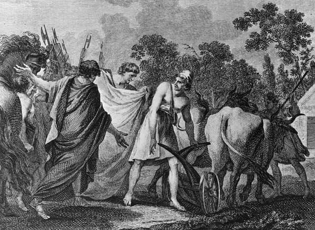 Cincinnatus is a classical figure from ancient Rome. Credit: Getty Images