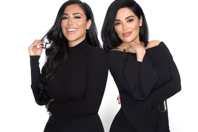 Huda Kattan and her sister Mona have released their first sister collab (Pic: Huda Beauty)