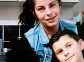 Vivien Radocz, 28, and her eight-year-old son Milan (Cambridgeshire Police / SWNS)
