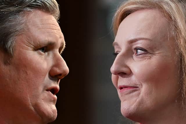 Prime Minister Liz Truss and the leader of the opposition and Labour Leader Keir Starmer will face off for the first time on Wednesday (Getty Images)