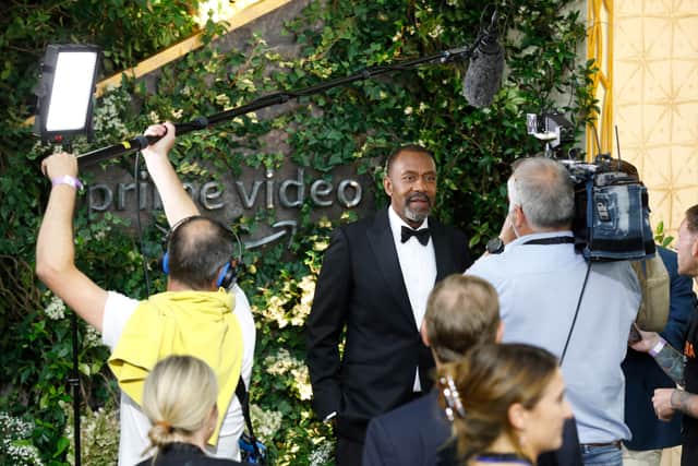 Sir Lenny Henry attends "The Lord of the Rings: The Rings of Power" World Premiere at Odeon Luxe Leicester Square on August 30, 2022 in London, England. (Photo by Tristan Fewings/Tristan Fewings/Getty Images for Prime Video)