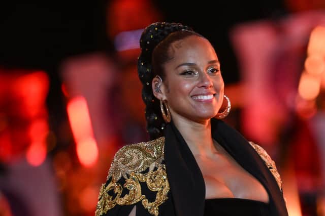 Alicia Keys was left stunned during a recent concert (Photo by  Daniel Leal - WPA Pool/Getty Images) 