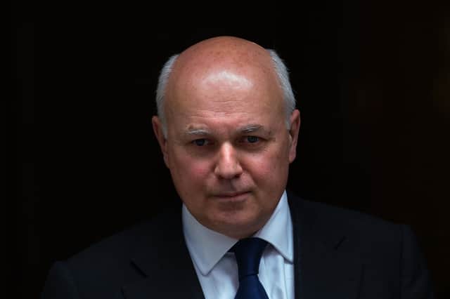 Sir Ian Duncan Smith was the leader of the Conservative Party from 2001-2003 (Pic: Getty Images)