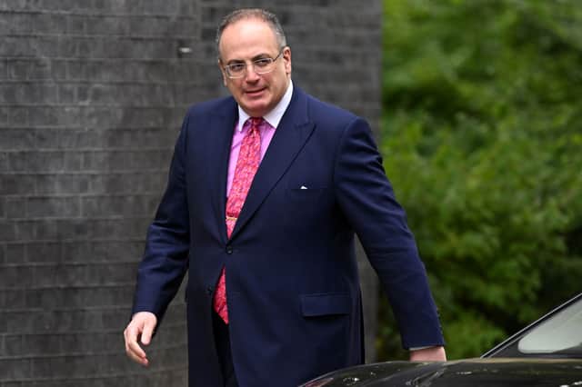 Michael Ellis QC arrives for a Cabinet meeting at 10 Downing Street on July 12, 2022 in London, England (Photo by Leon Neal/Getty Images)