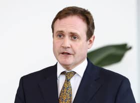Tom Tugendhat faces a possible (Photo by Henry Nicholls - Pool/Getty Images)