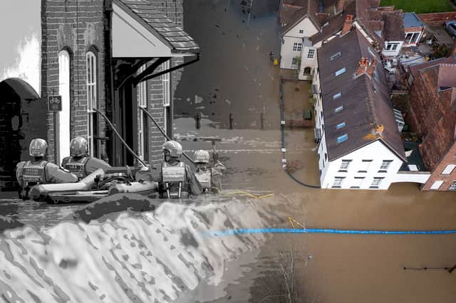 Millions of people across England are living flood risk areas.
