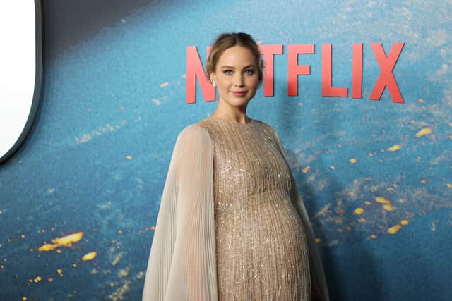 Jennifer Lawrence attends the world premiere of Netflix’s “Don’t Look Up” on December 05, 2021.