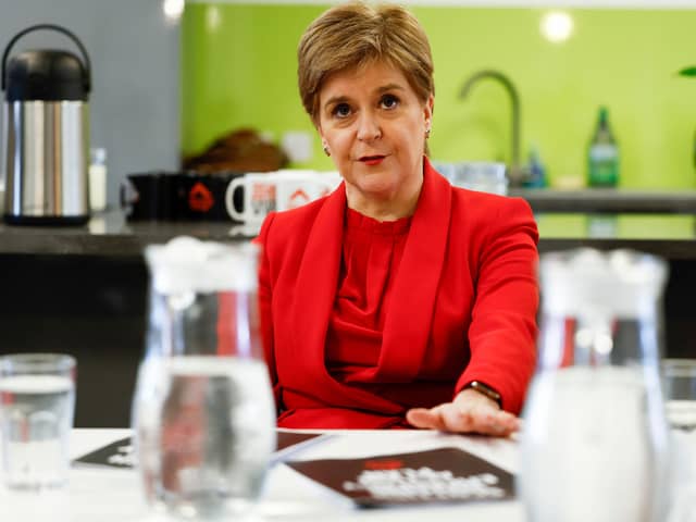 In her programme of parliament for 2022, Nicola Sturgeon made some major announcements on rent freezes and evictions.(Credit: Getty Images)