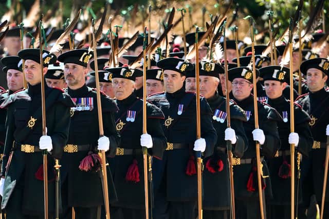 The Royal Company of Archers. Picture: Jeff J Mitchell/Getty Images