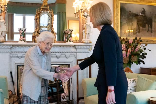 Queen Elizabeth met newly elected leader of the Conservative party Liz Truss just a few days before her death (Getty Images)