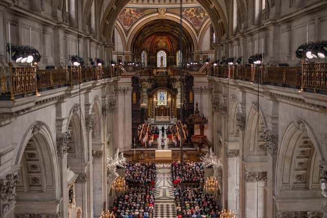 St Paul’s Cathedral. (Photo by Dan Kitwood -WPA Pool/Getty Images)
