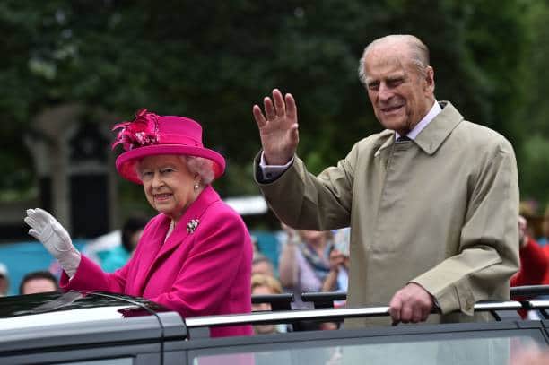 The Queen celebrated her 90th birthday in 2016 as seen with her late husband Prince Philip (Pic:Getty)