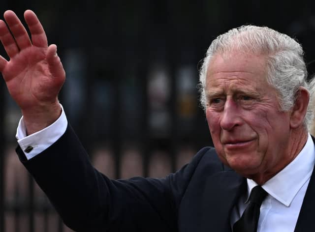 King Charles III will address the nation before leading the national period of mourning (image: AFP/Getty Images)
