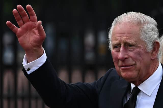 King Charles III will address the nation before leading the national period of mourning (image: AFP/Getty Images)