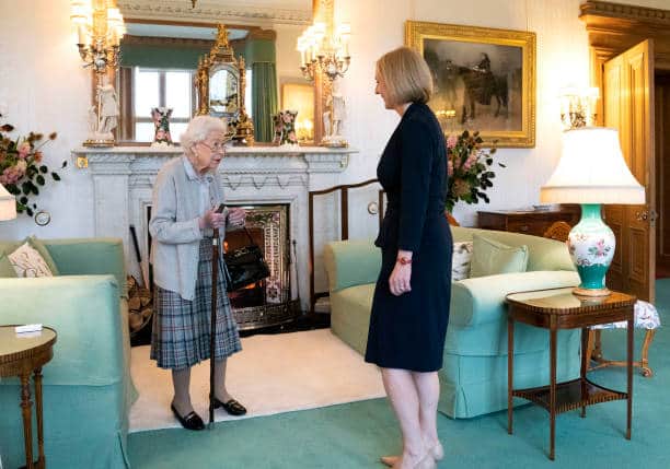 The Queen had invited previous PMs as guests to Balmoral and even met current PM Liz Truss on Tuesday before her death (Pic:Getty)