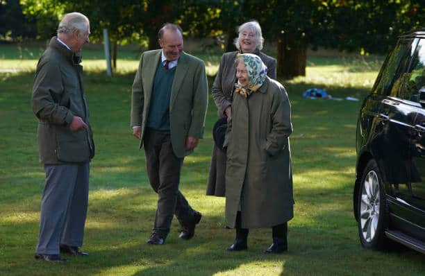 The Queen would often walk the grounds of Balmoral Estate (Pic:Getty)