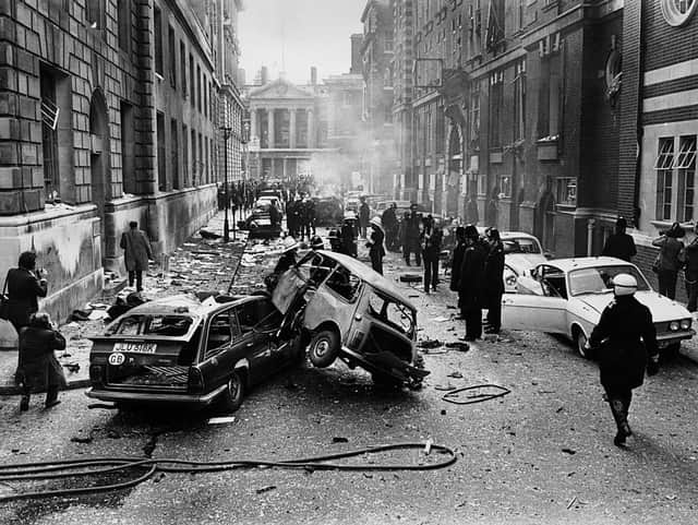 The bombing came amid a wave of attacks by the IRA across the United Kingdom. Credit: Getty Images