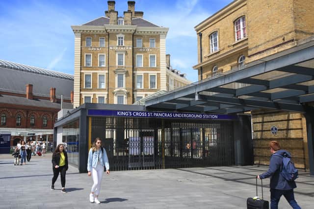 Kings Cross underground station was temporarily closed due to the power problems (Photo by Martin Pope/Getty Images)