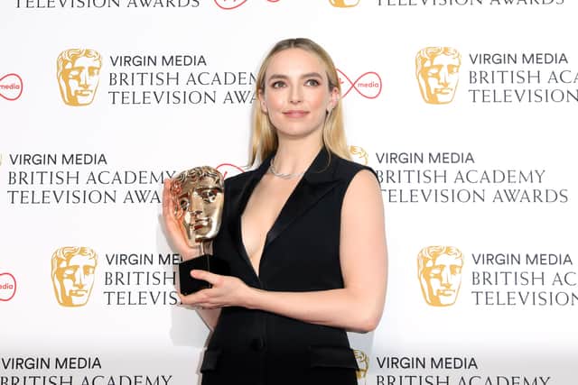 Comer won the Leading Actress Award at the Virgin Media British Academy Television Awards in 2022 (Photo by Tristan Fewings/Getty Images)