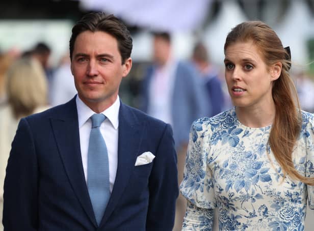 Princess Beatrice and her husband, Edoardo Mapelli Mozzi (Photo by Dan Kitwood/Getty Images)