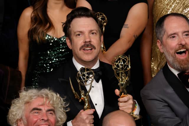 Jason Sudeikis won for Lead Actor in a Comedy Series for Ted Lasso
